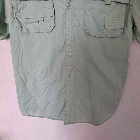 10,000 ft. Above Sea Level Green button down shirt - Picture 3 of 6